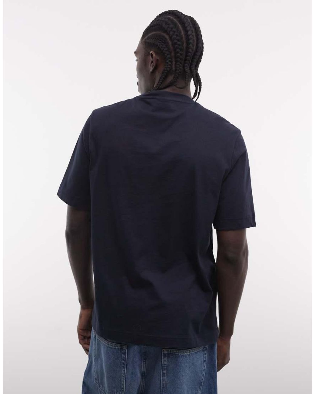 Barbour Blue Unite Printed Logo T-shirt for men