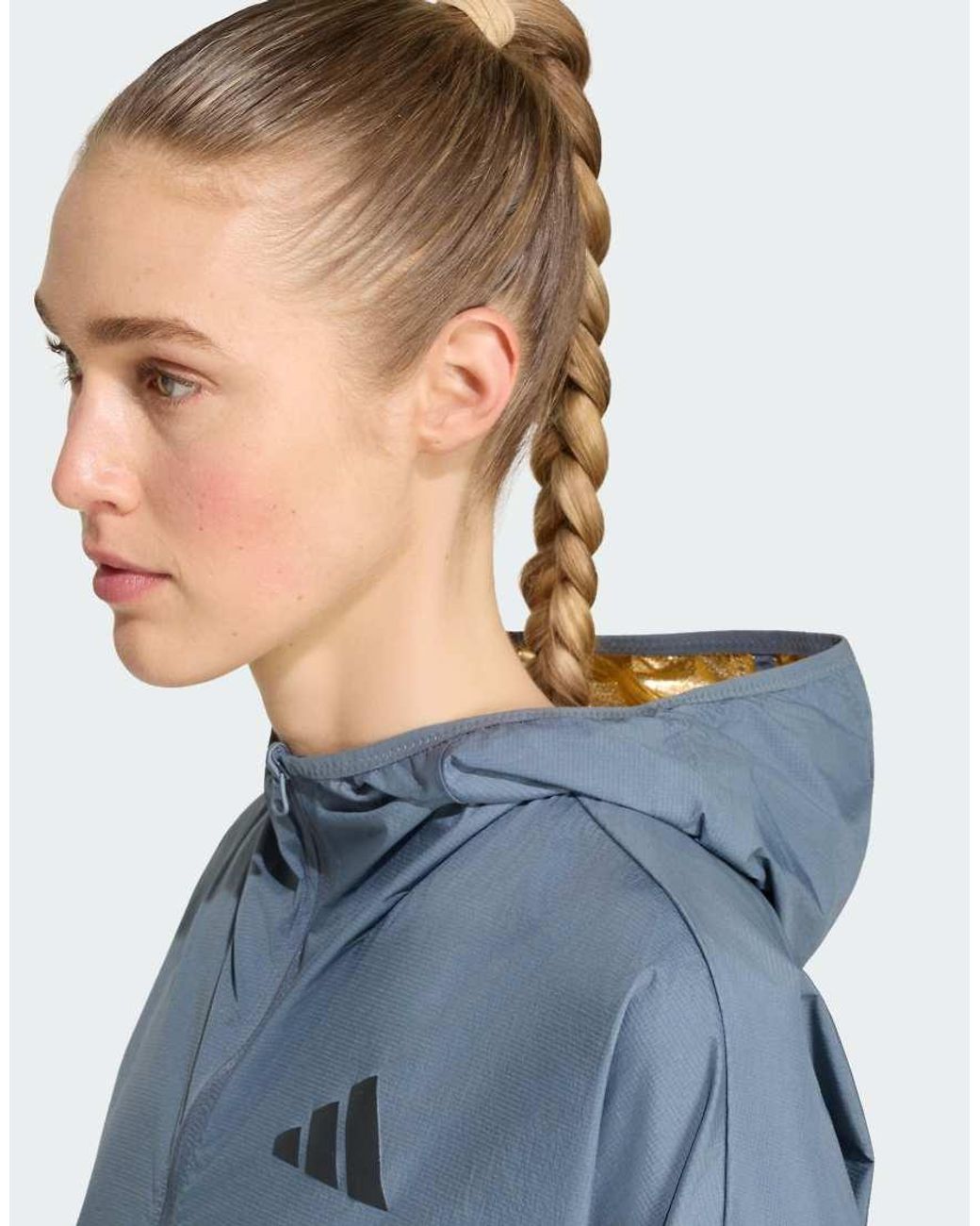Adidas Originals Blue Adizero Running Blaze Jacket
