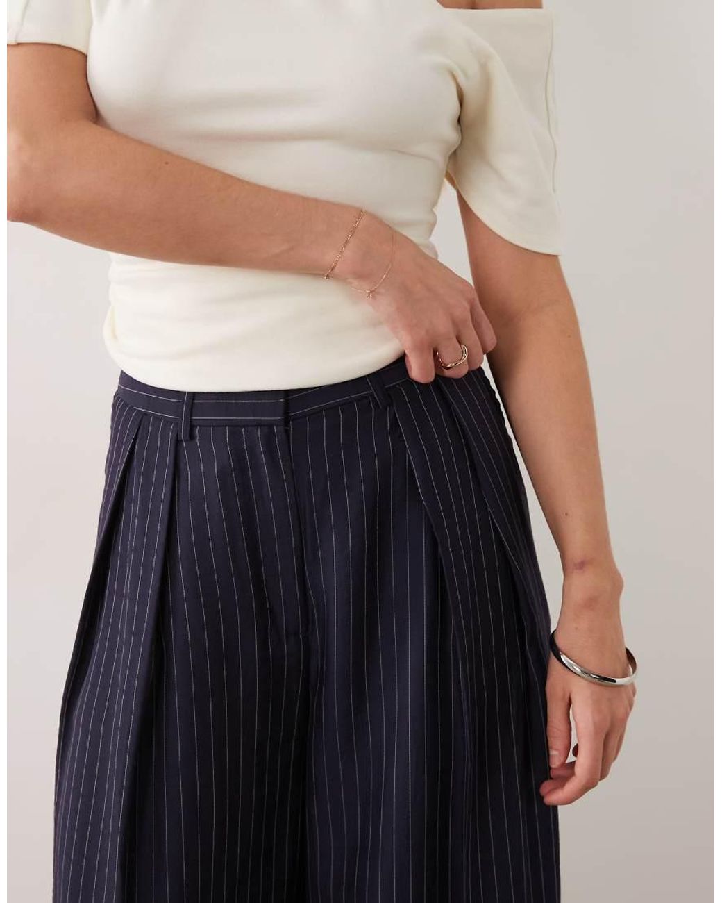 Mango Blue Beli Relaxed Trouser Co-Ord