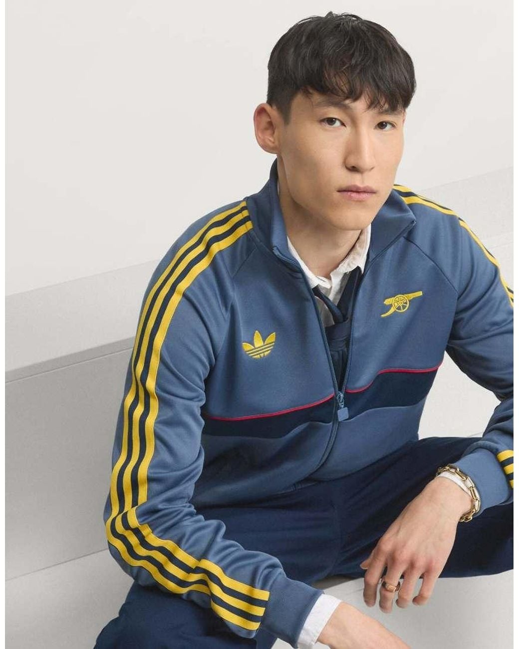 Adidas Originals Blue Arsenal Fc Og Track Top for men