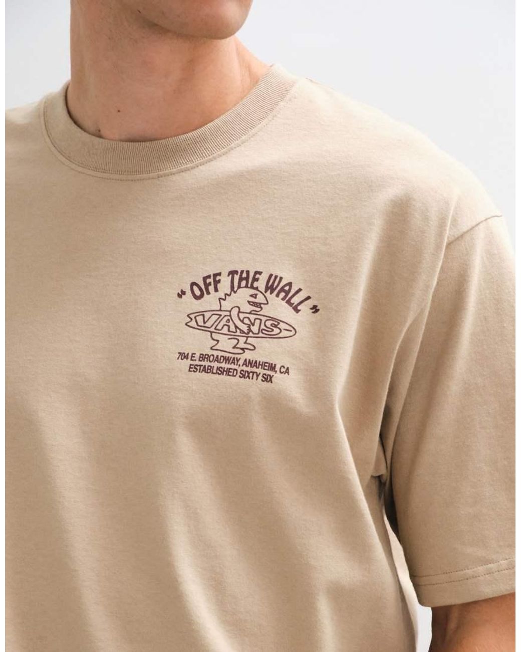 Vans Natural Food Spot Backprint T-shirt for men