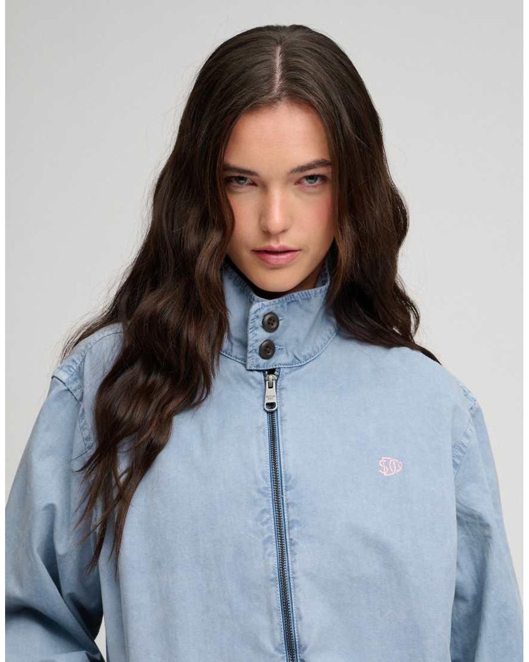 Superdry Black Cotton Harrington Jacket