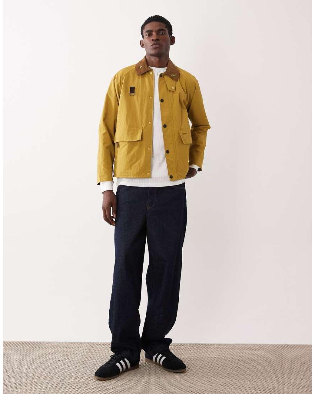 Barbour Yellow Icons Spey Jacket for men