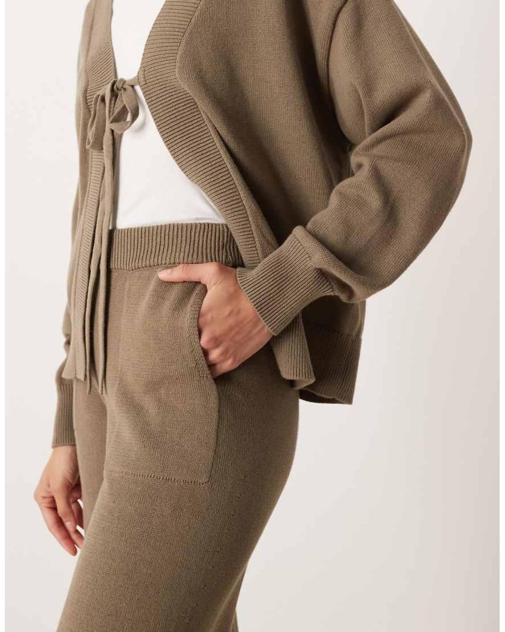 Free People Natural Solar Cosy Sweater Set