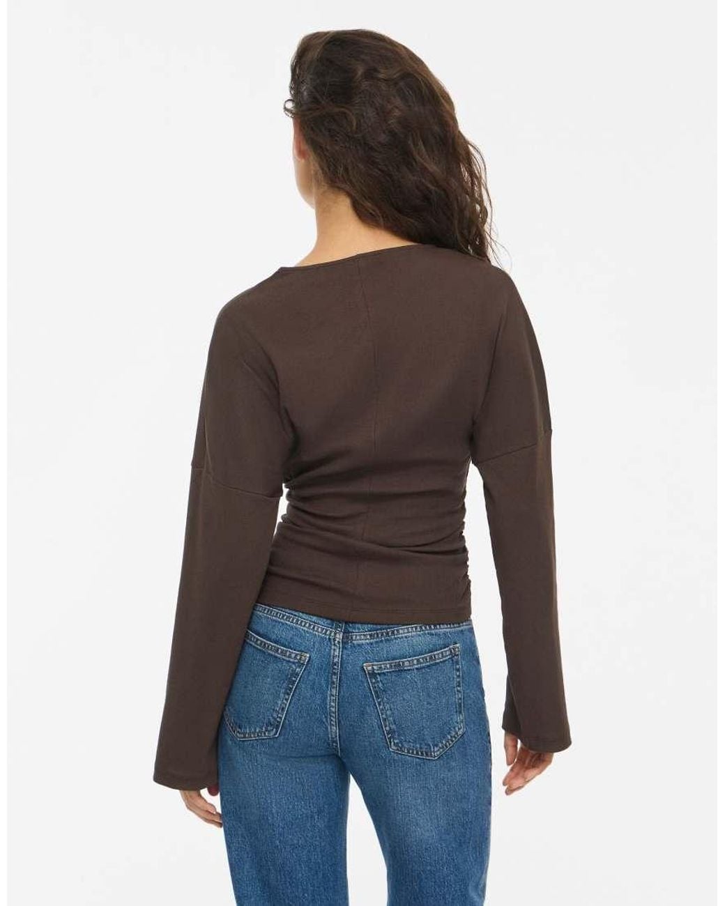 Noisy May Blue Long Sleeved Top