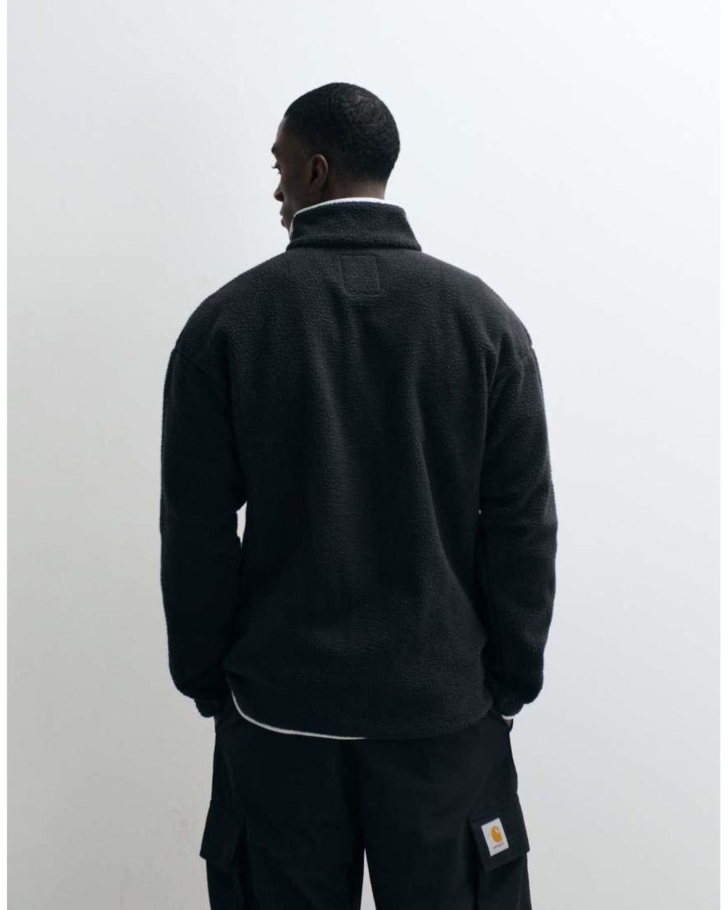 Columbia Black Helvetia Ii Half Snap Fleece for men