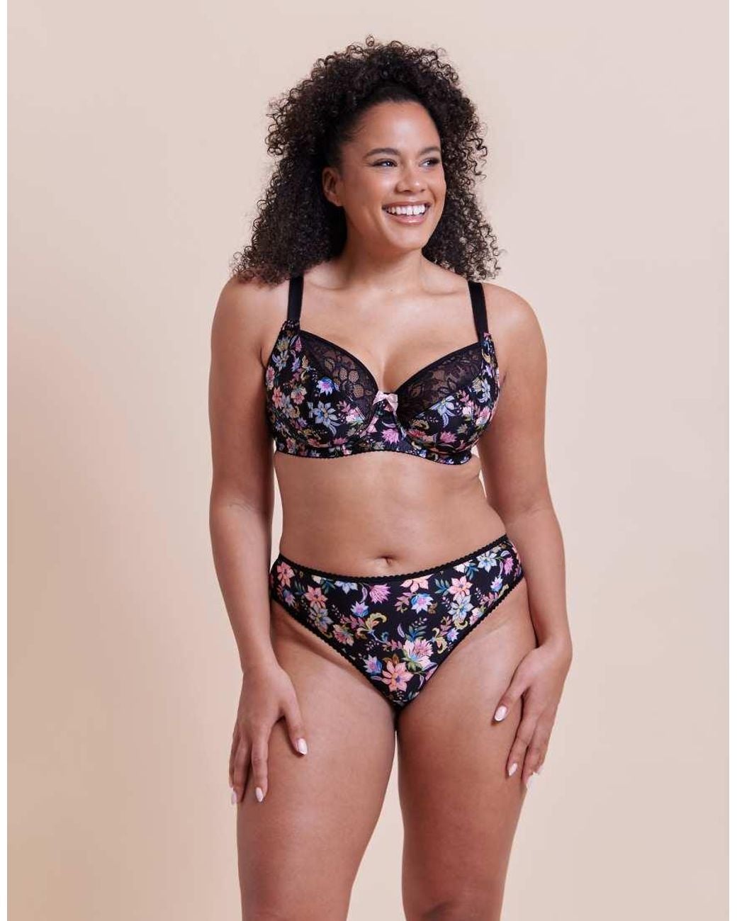 Curvy Kate Multicolor Spellbound Brazilian Brief Fuller Bust
