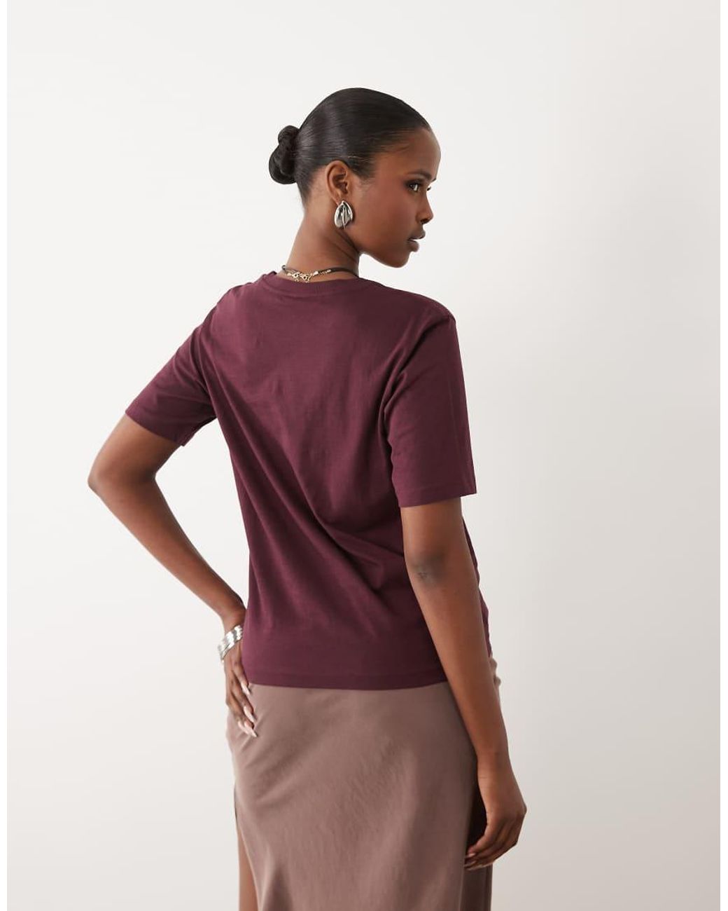 Jdy Red Regular Fit T-Shirt