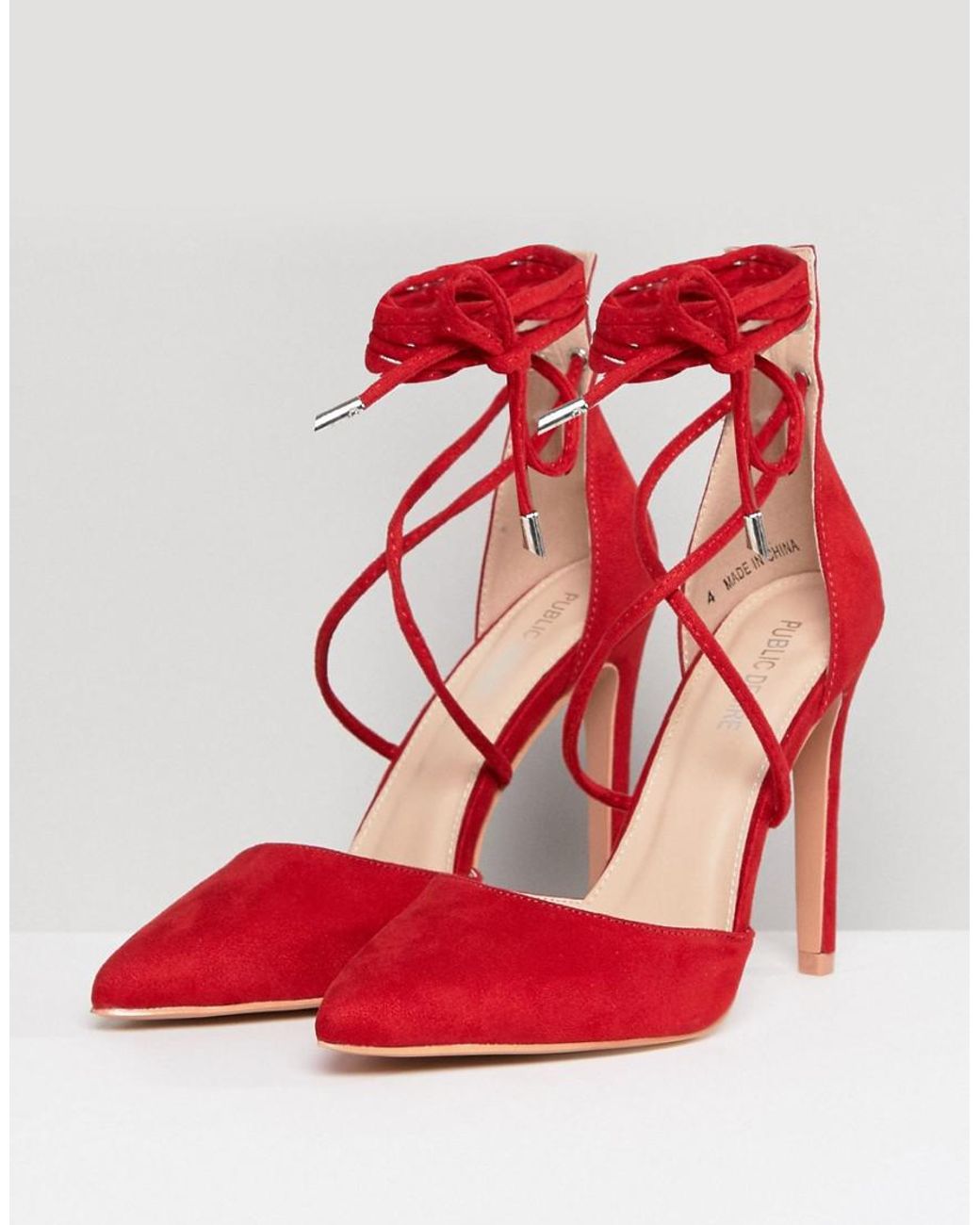 cheap red heels