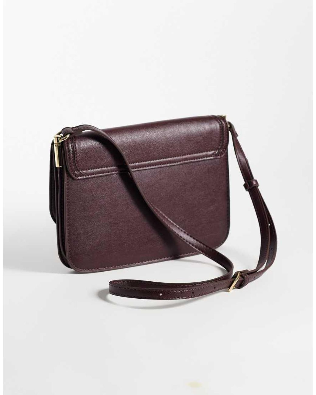 Mango White Cross Body Bag