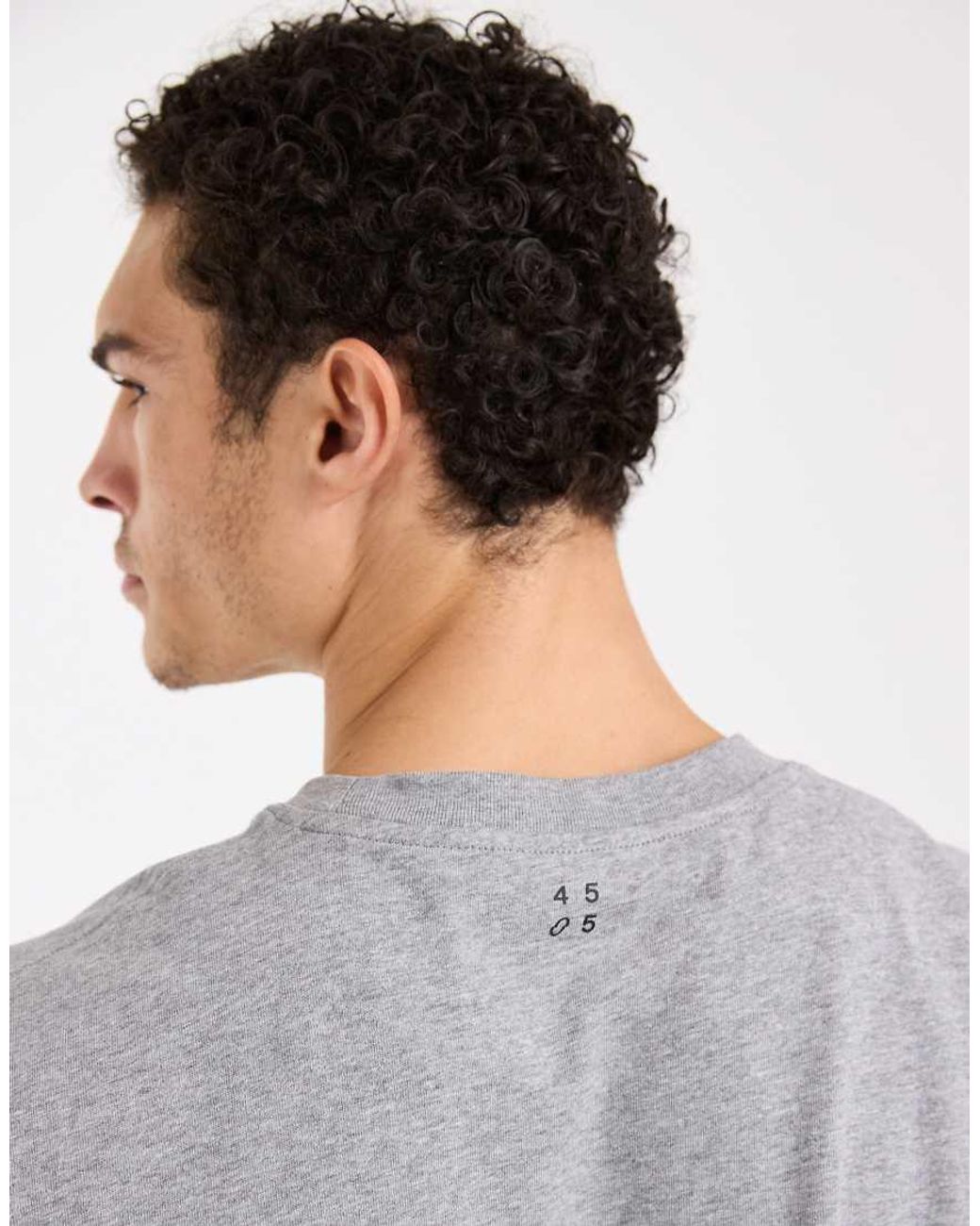 4505 Gray Cotton Cropped Lifting Tank With Quick Dry Finish for men