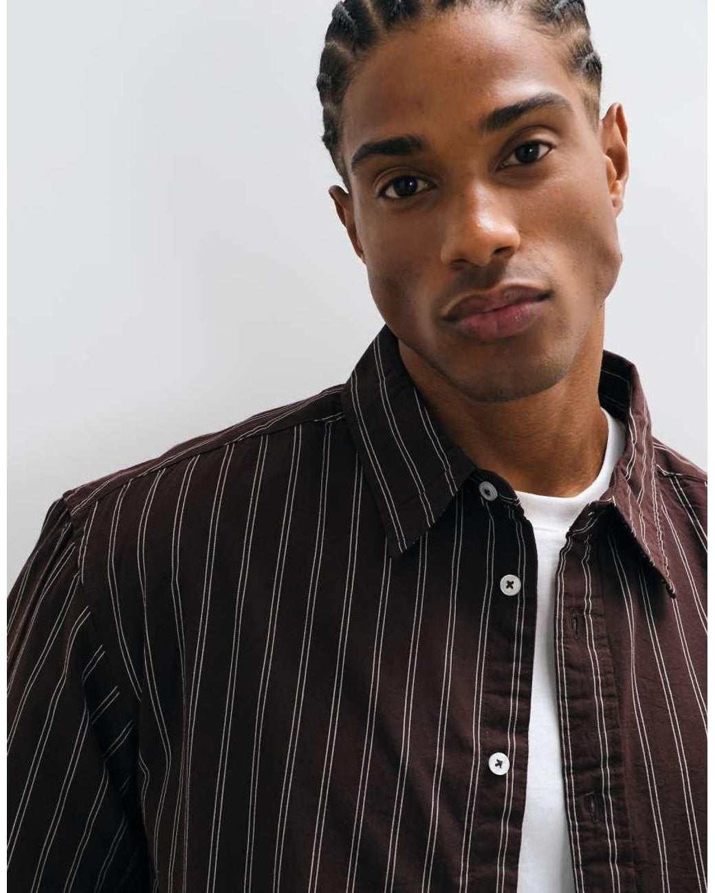 Only & Sons Black Relaxed Fit Shirt for men