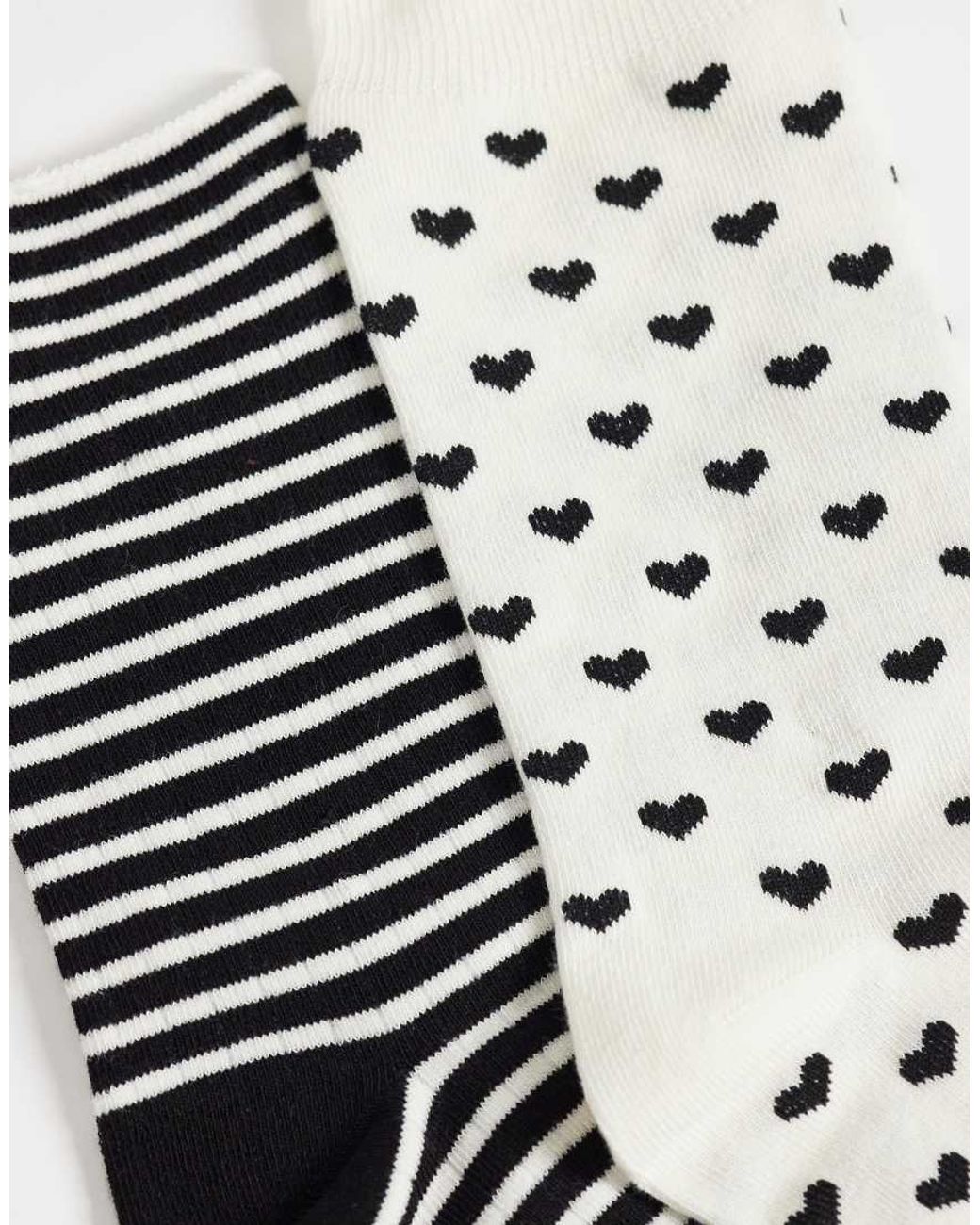 Lindex White 4 Pack Socks
