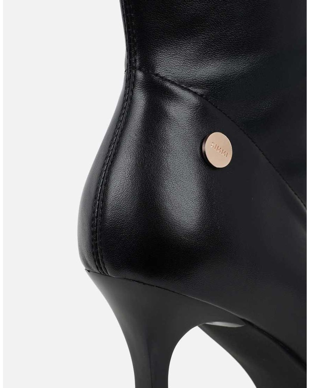 SIMMI Black Mateta Knee High Boots