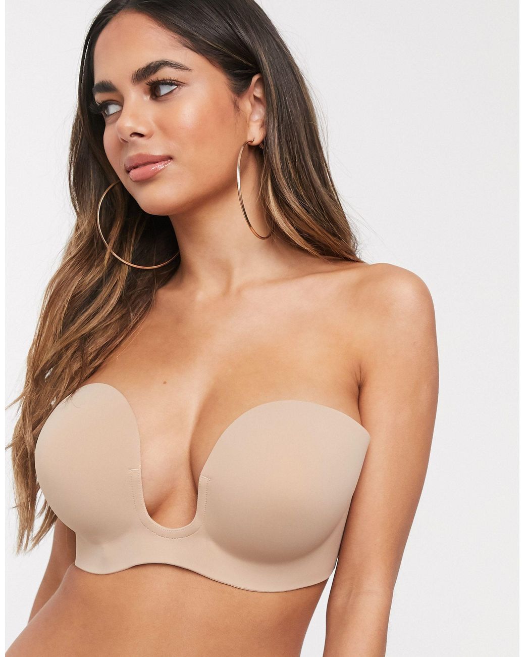 Fashion Forms Women's Adhesive Strapless Backless Bra - Beige A Cup