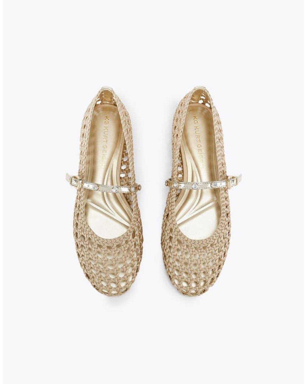 KG by Kurt Geiger White Rhoda Ballet Ballets