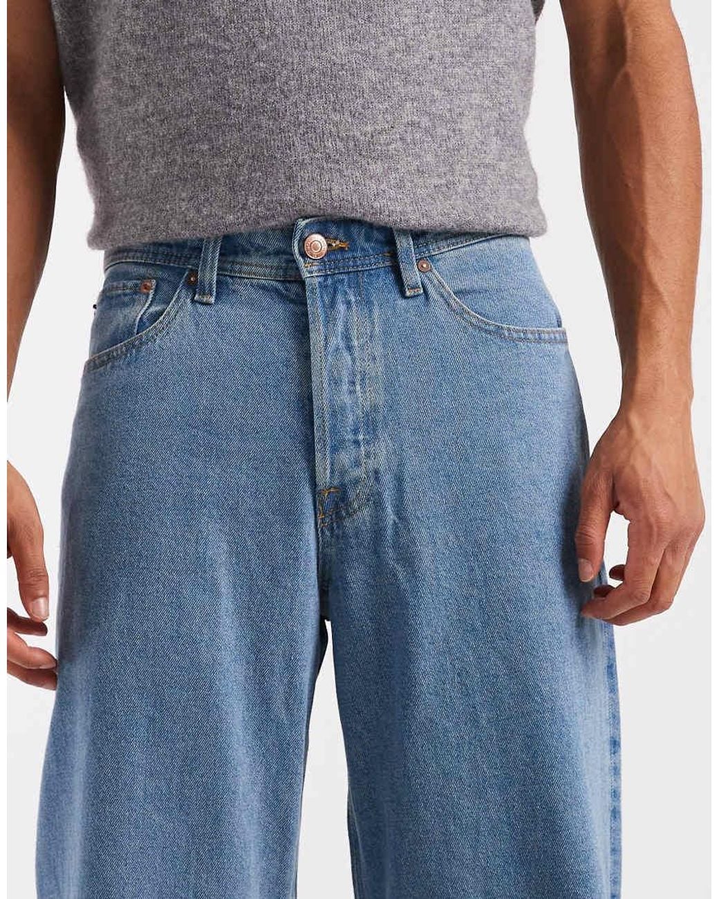 Jack & Jones Blue Dave Super baggy Jeans for men
