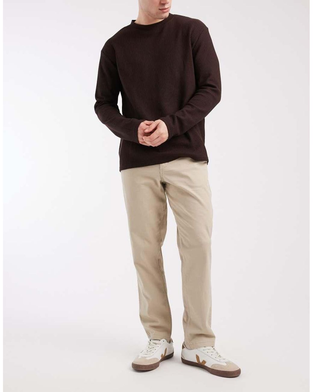 Jack & Jones Natural Ollie Regular Chinos for men
