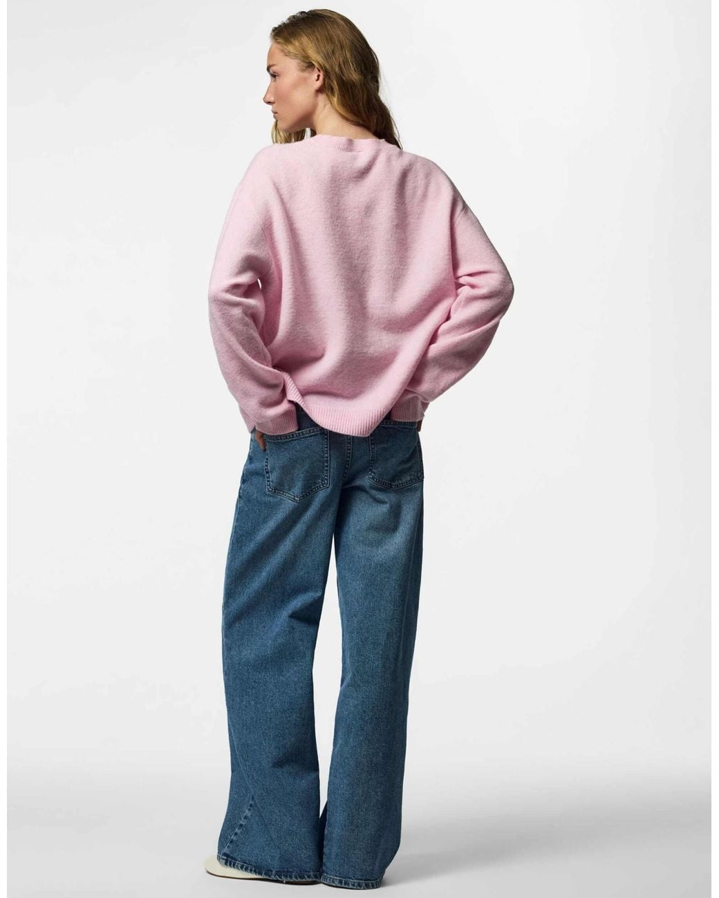 Pieces Pink – strickpullover