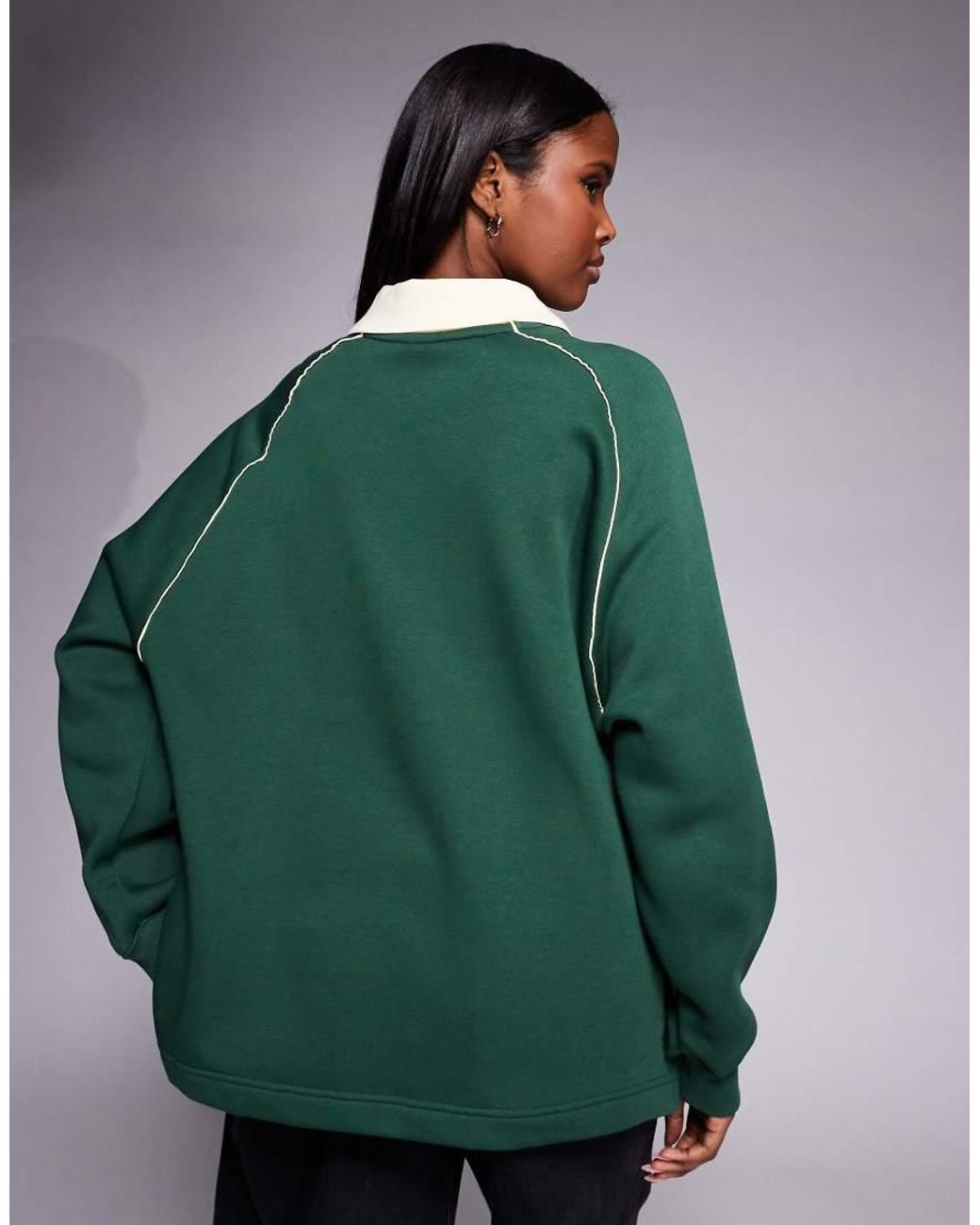 Nike Green Phoenix Fleece Oversized Polo