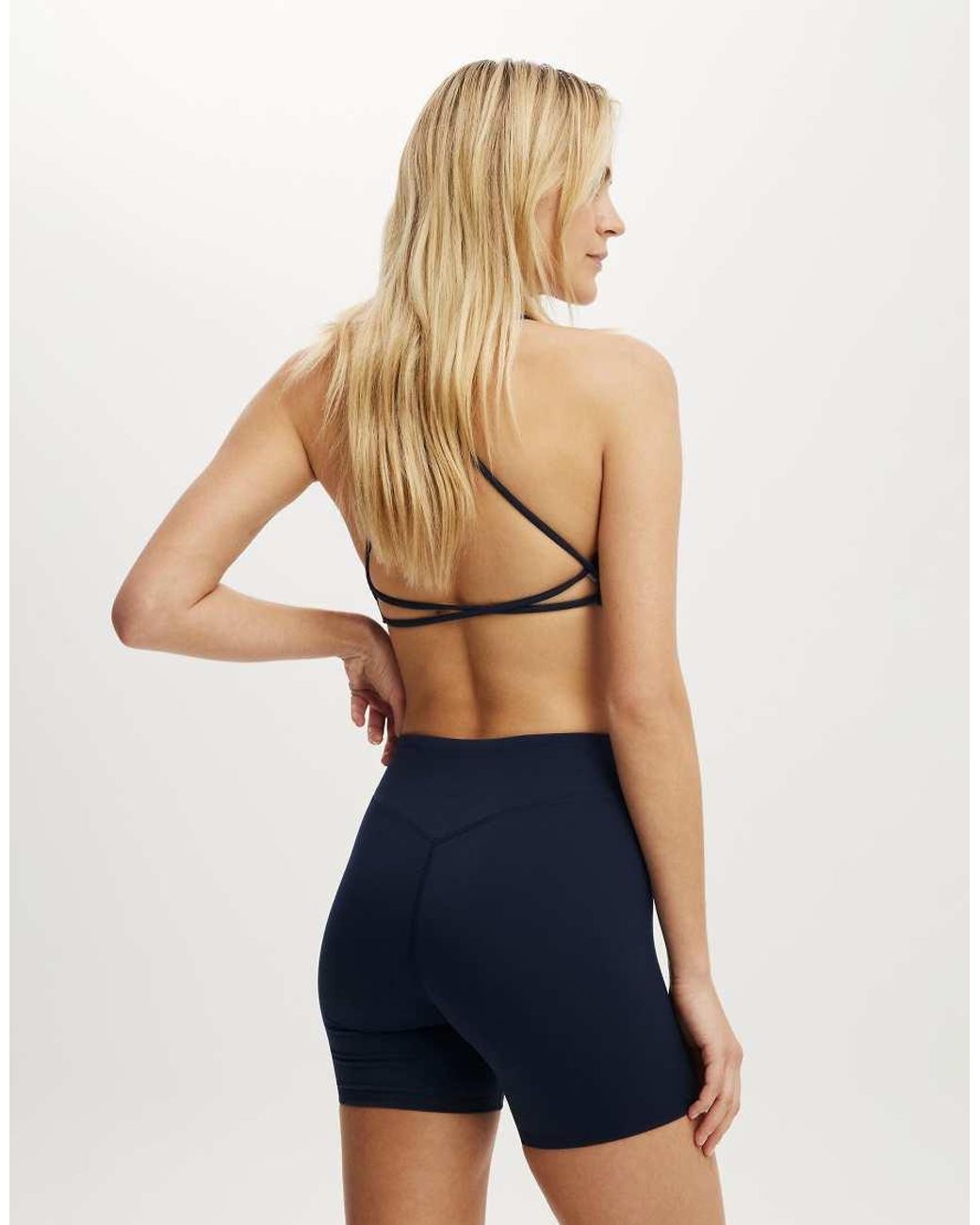 Cotton On Blue Ultra Soft Contour Short