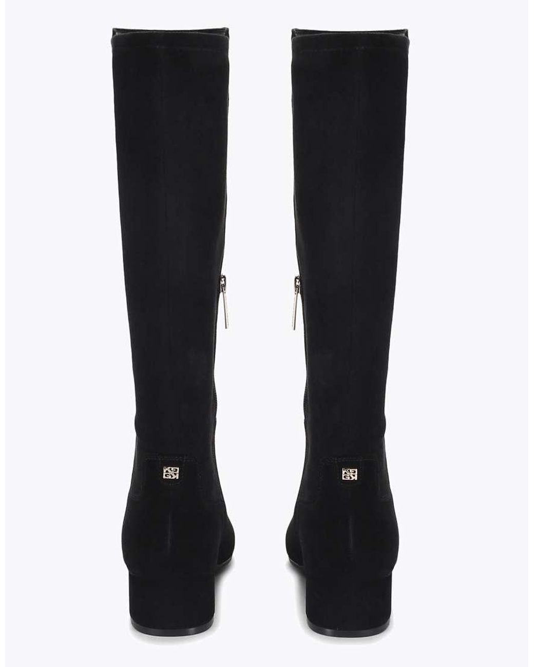 KG by Kurt Geiger Black Tabina High Leg Knee Boots