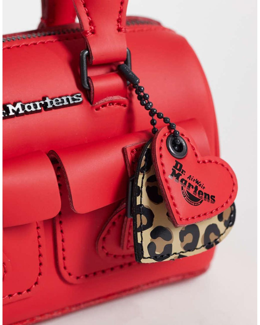Dr. Martens Red Mini Top Handle Bag
