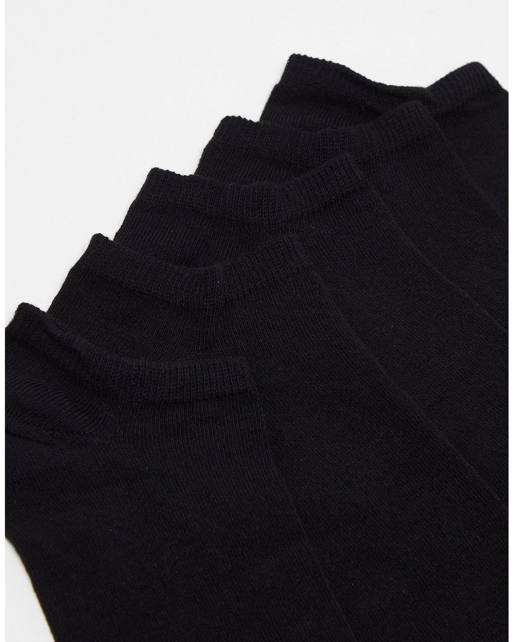 ASOS Blue 5 Pack Sneakers Socks for men