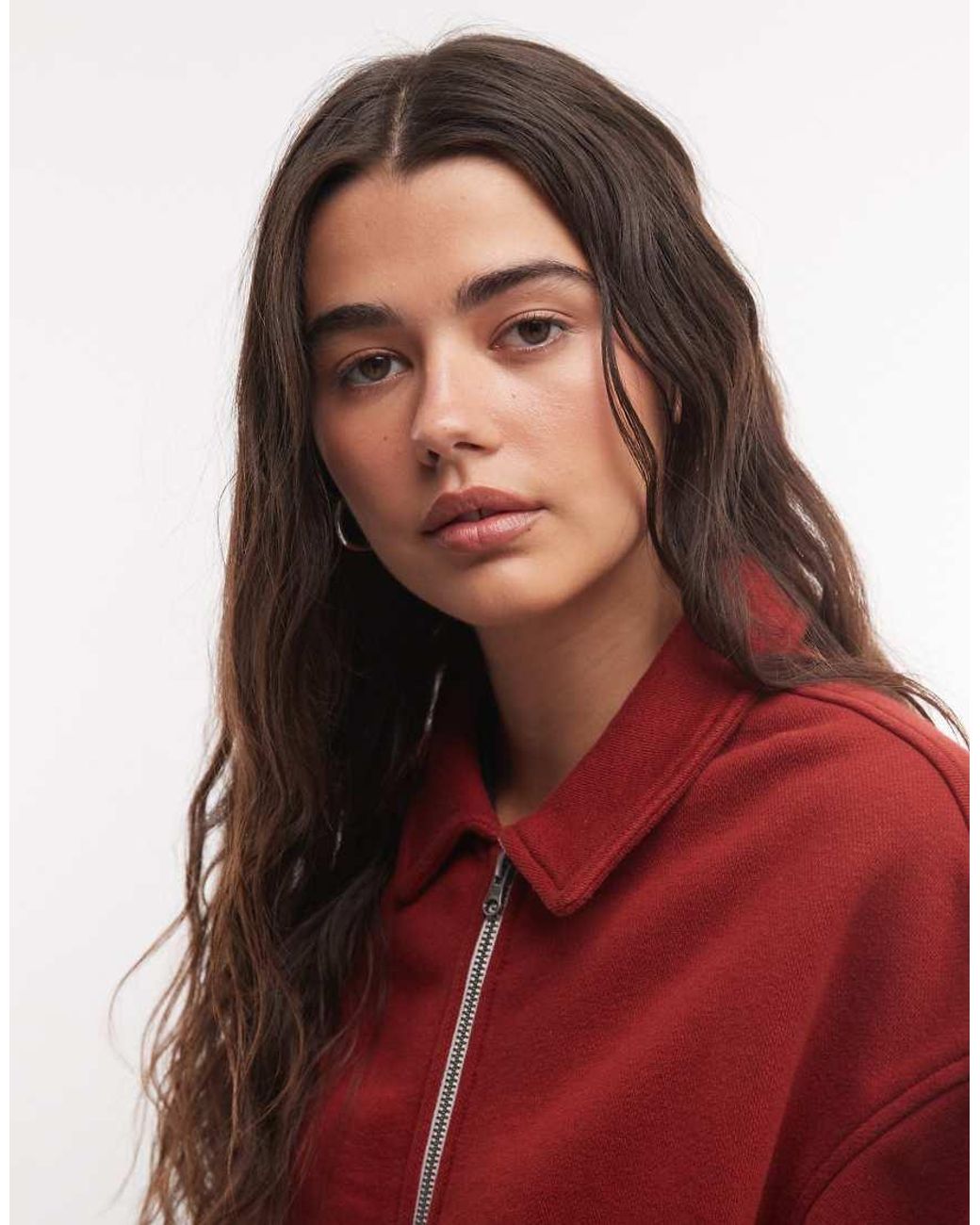 Vans Red Alanna Fleece Jacket