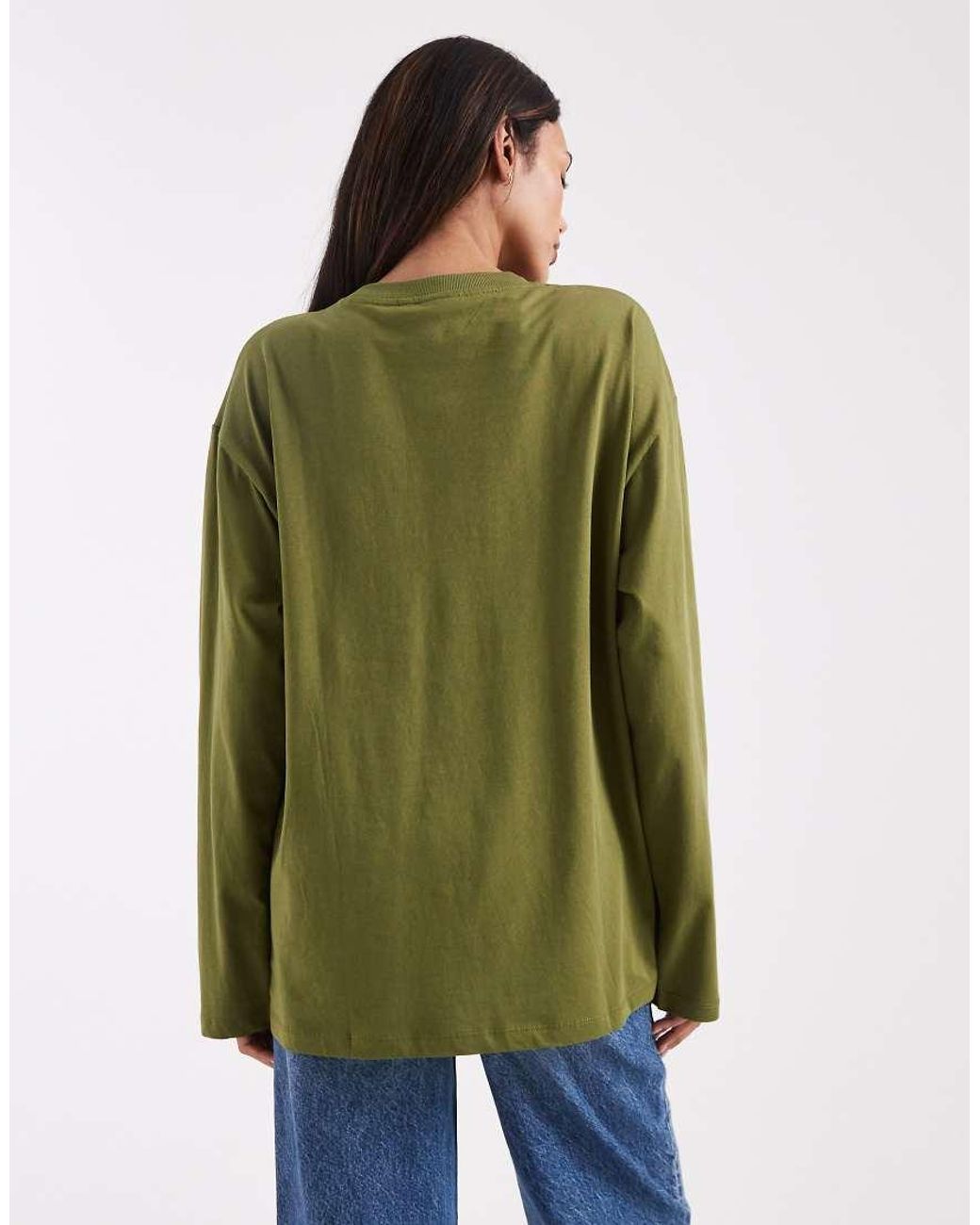 ASOS Green Asos Design Maternity Long Sleeve T-shirt