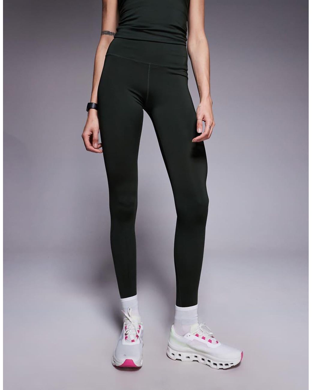 4505 Black Tall Icon Active Bum Sculpt High Waist Gym legging With Inner Pocket