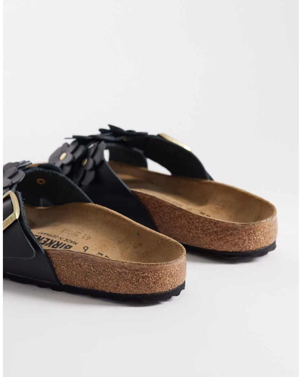 Birkenstock Natural Siena Flower Sandals