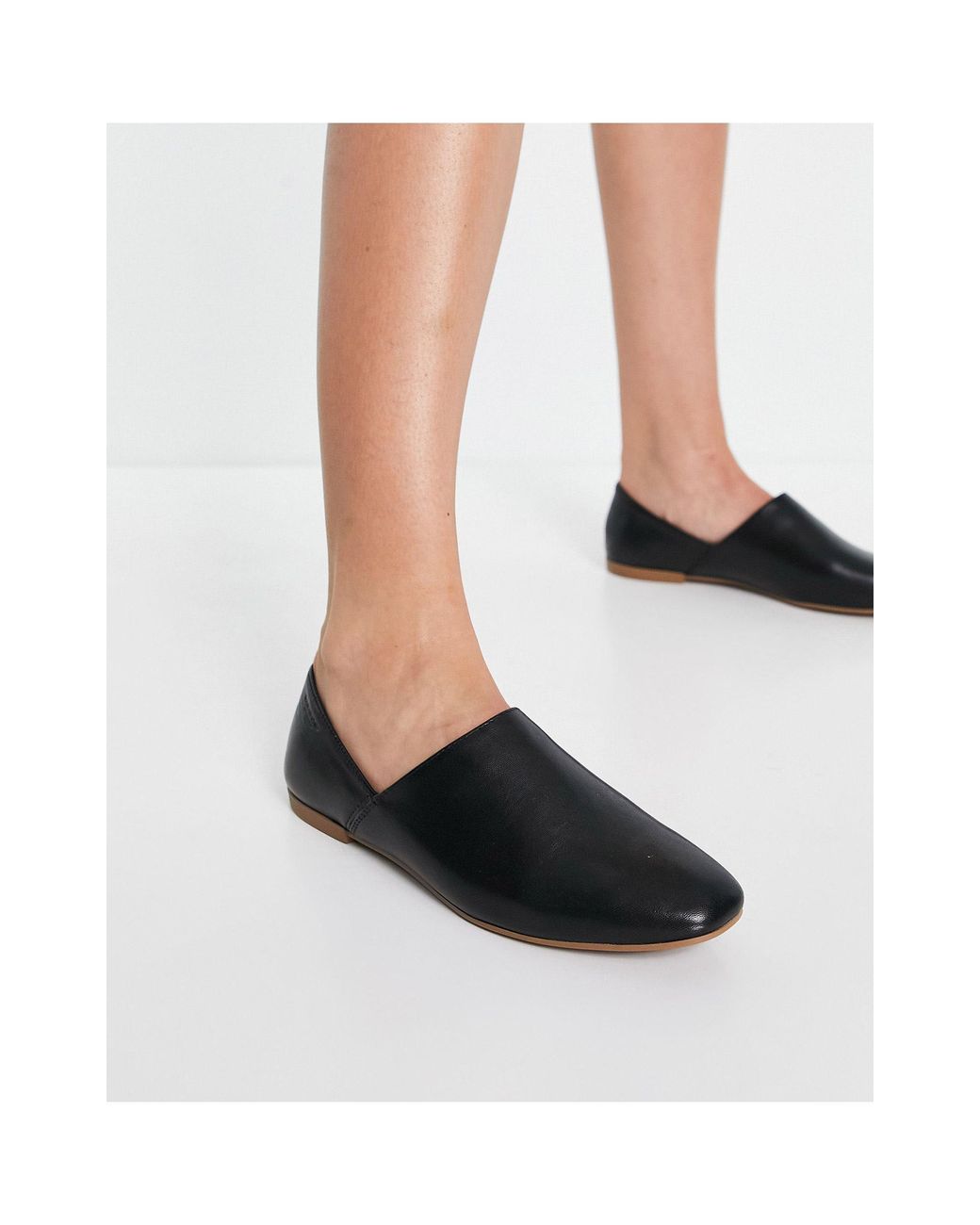 Vagabond Shoemakers Ayden Slip On Leather Shoes in Black | Lyst Australia