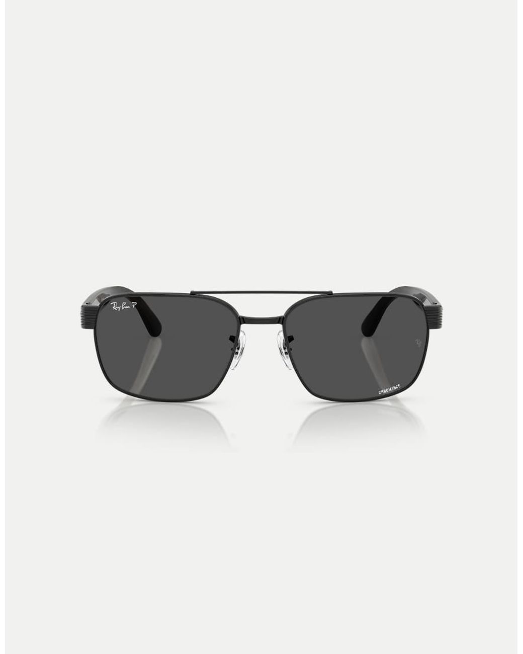 Ray-Ban Black Rb3751 Polarized+ Lenses Square Polarised Sunglasses With Lens
