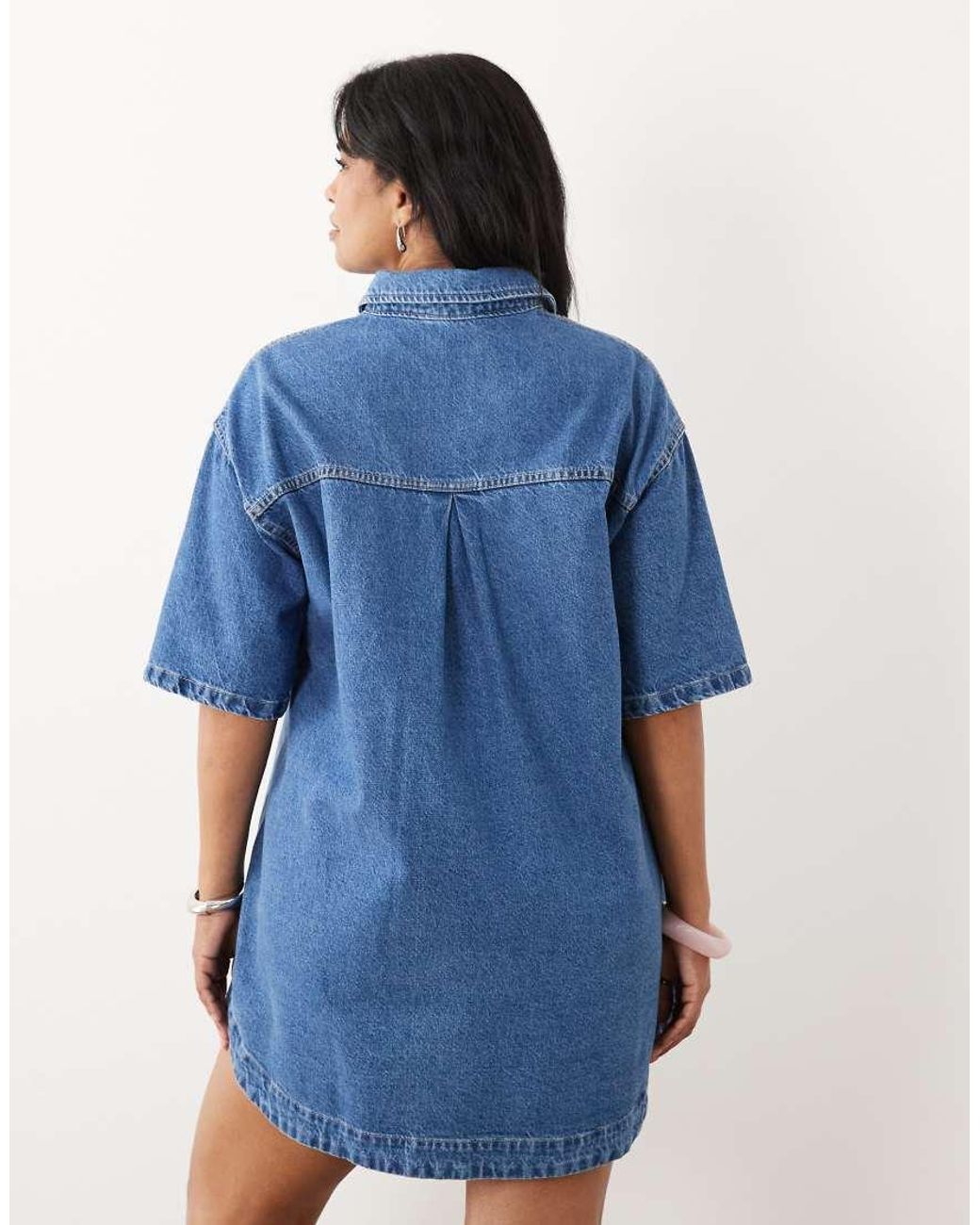 ASOS Asos Design Curve in het Blue