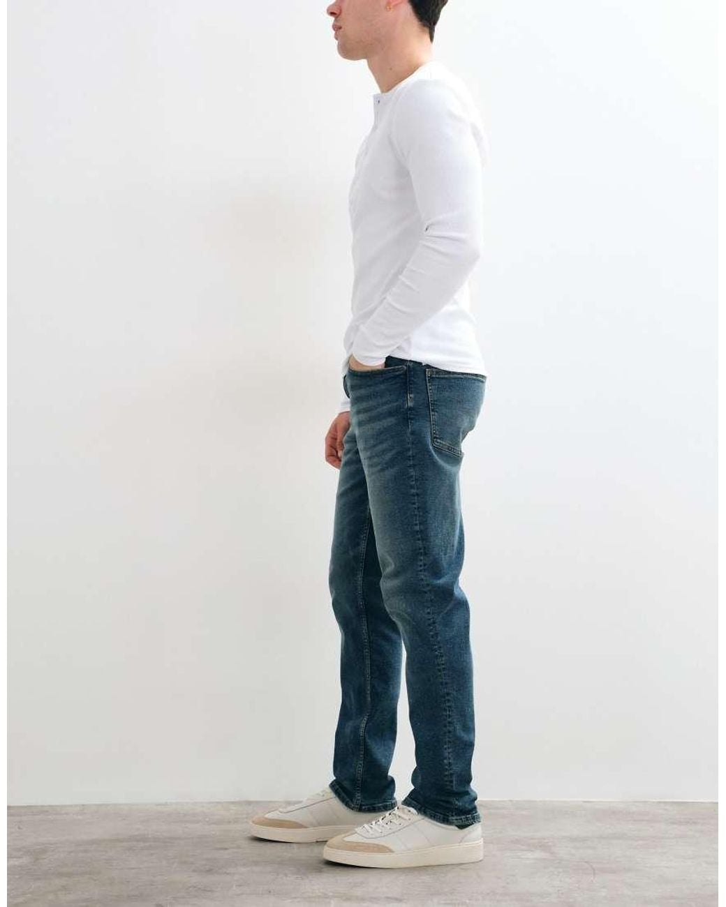 ASOS Blue Slim Jeans for men