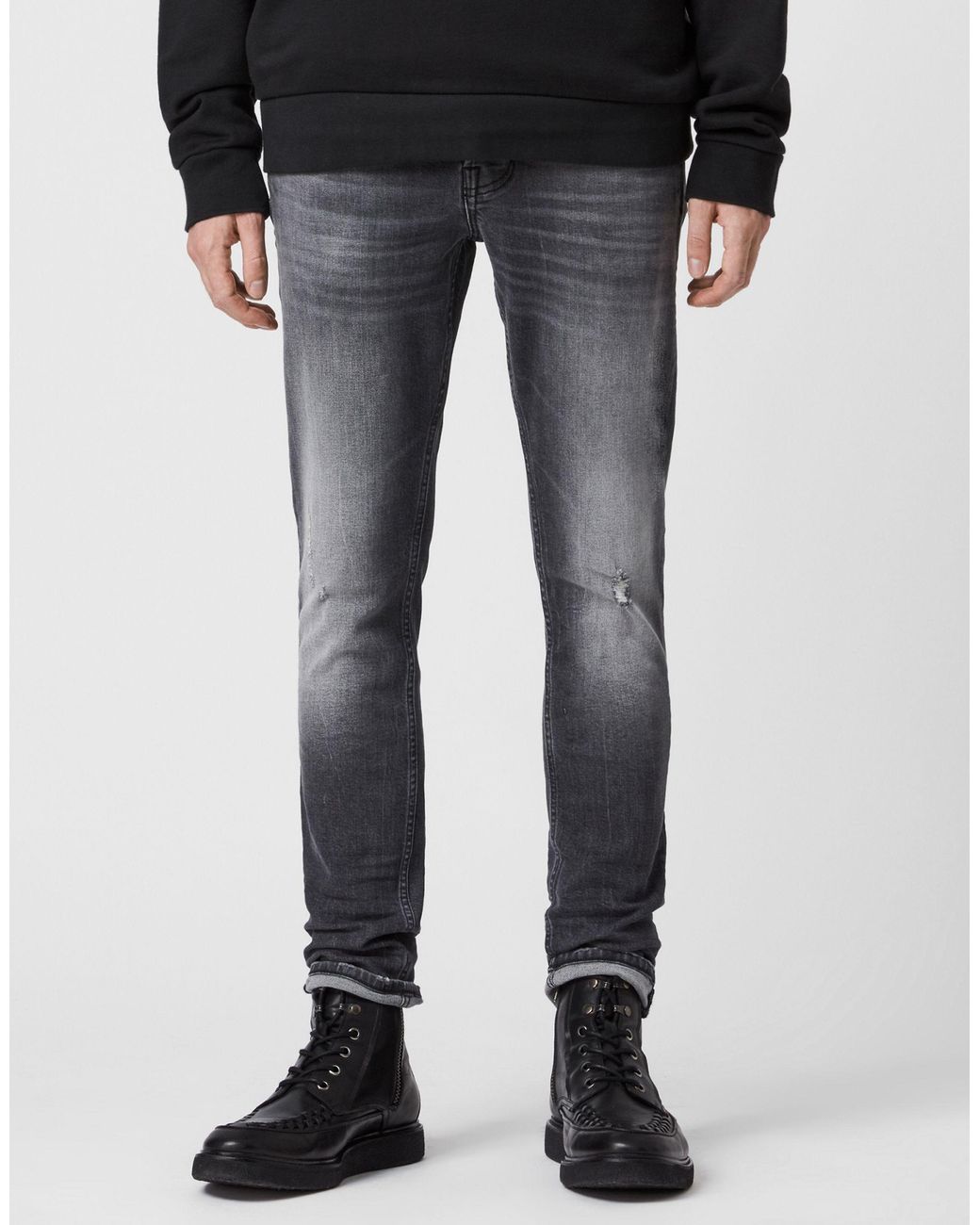 AllSaints Cigarette Jeans for Men - Lyst