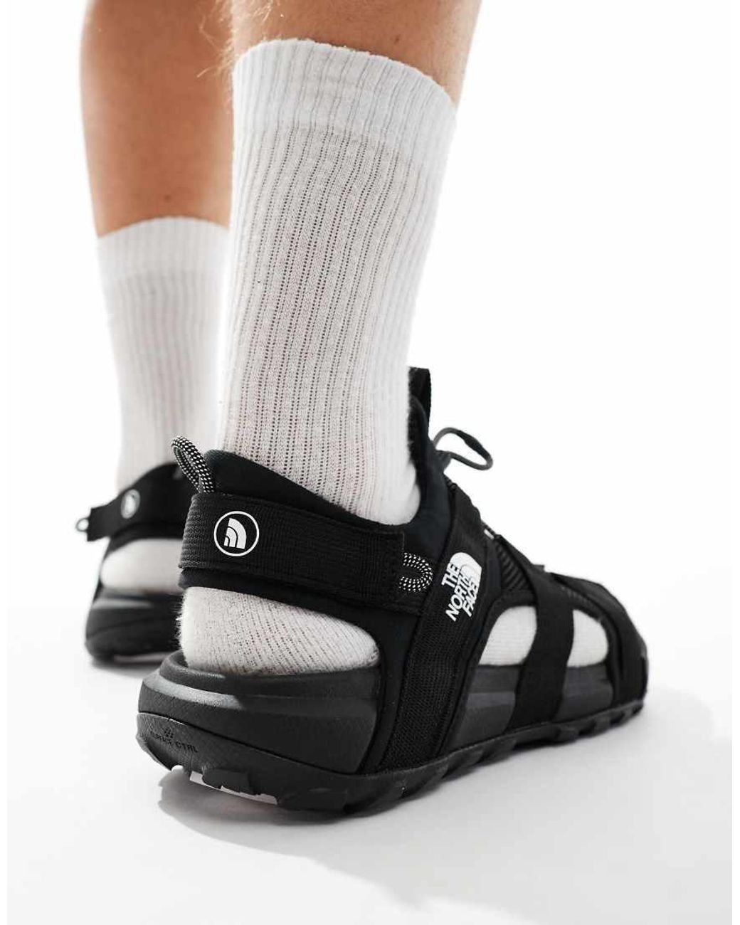 The North Face Black Explore Camp Moc Sandal for men