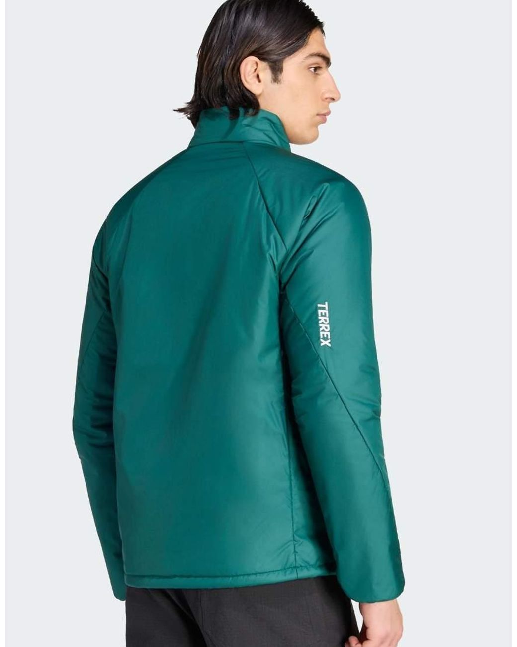 Adidas Originals Green Terrex Multi Climawarm Insulated Jacket for men