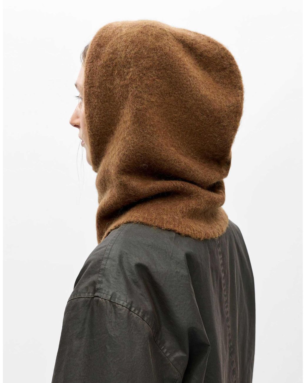 Object Brown Eli balaklava aus mesh