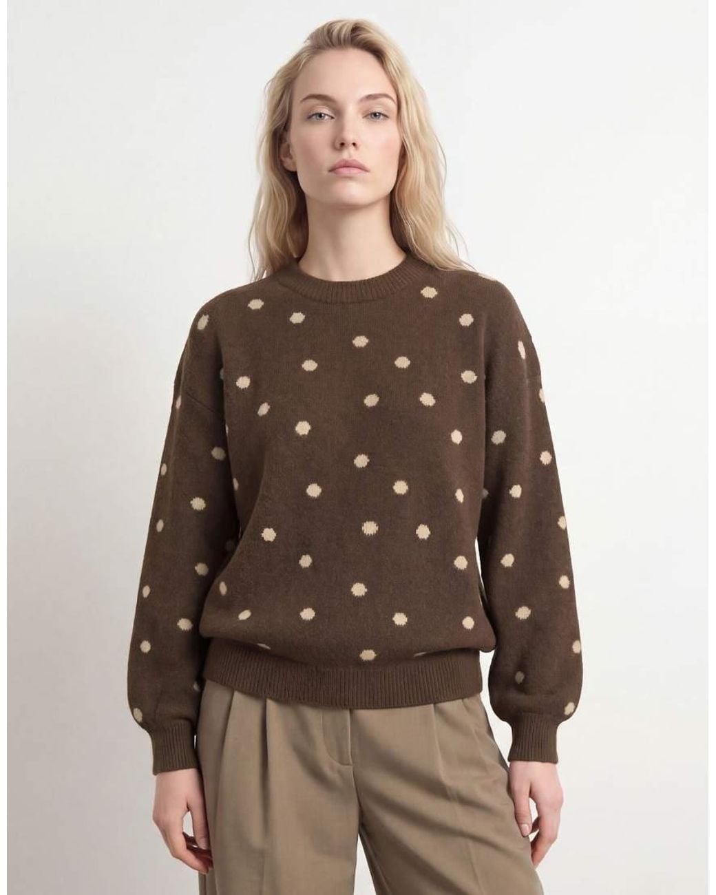 HYPEDROP Brown Knit