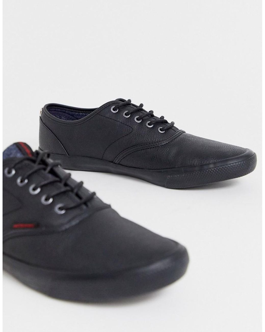 smart black sneakers