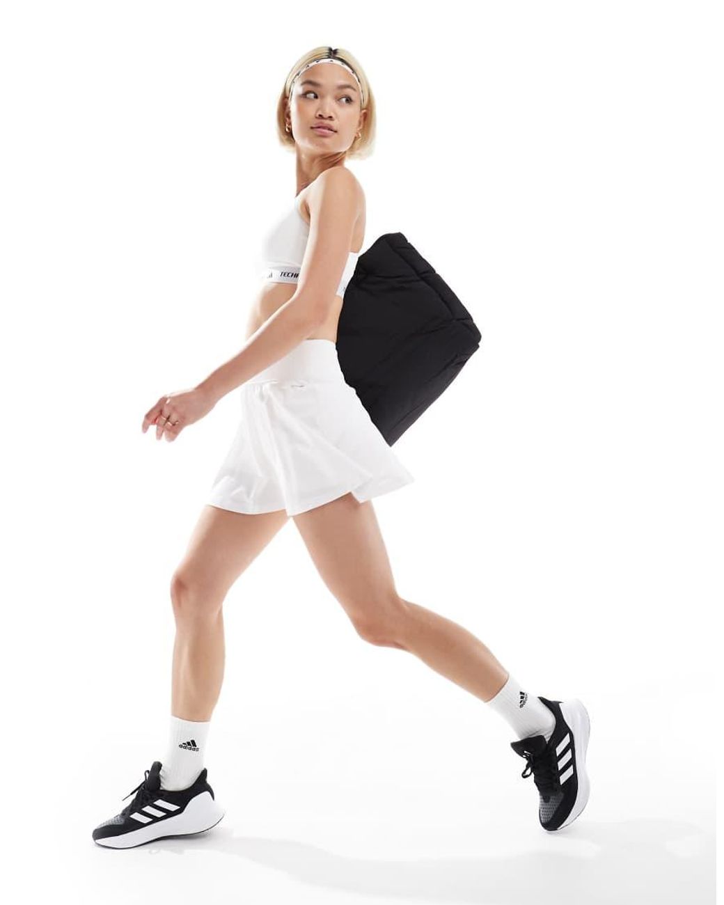 Adidas Originals White Adidas Tennis Climacool Skirt