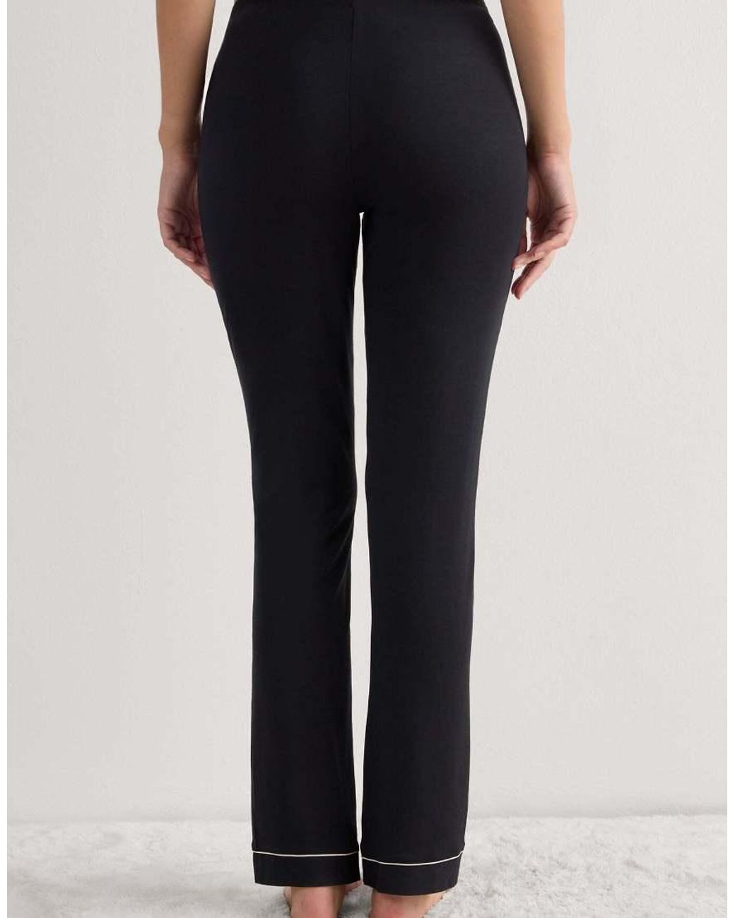 Intimissimi Black Long Micromodal Trousers