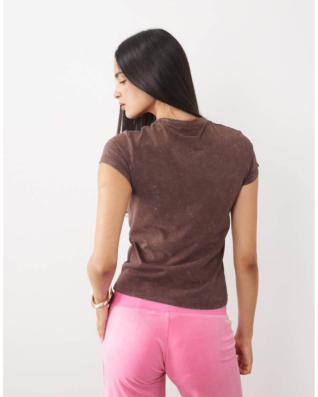 Juicy Couture Pink Princess Logo Hilton T-Shirt