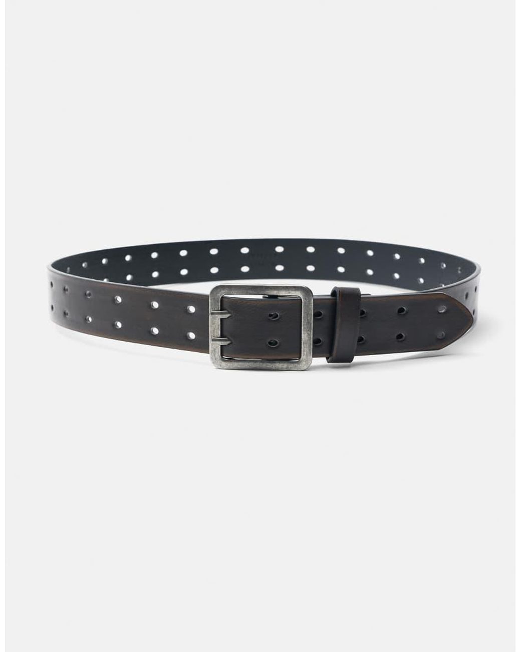 Pull&Bear Brown Leather Effect Belt for men