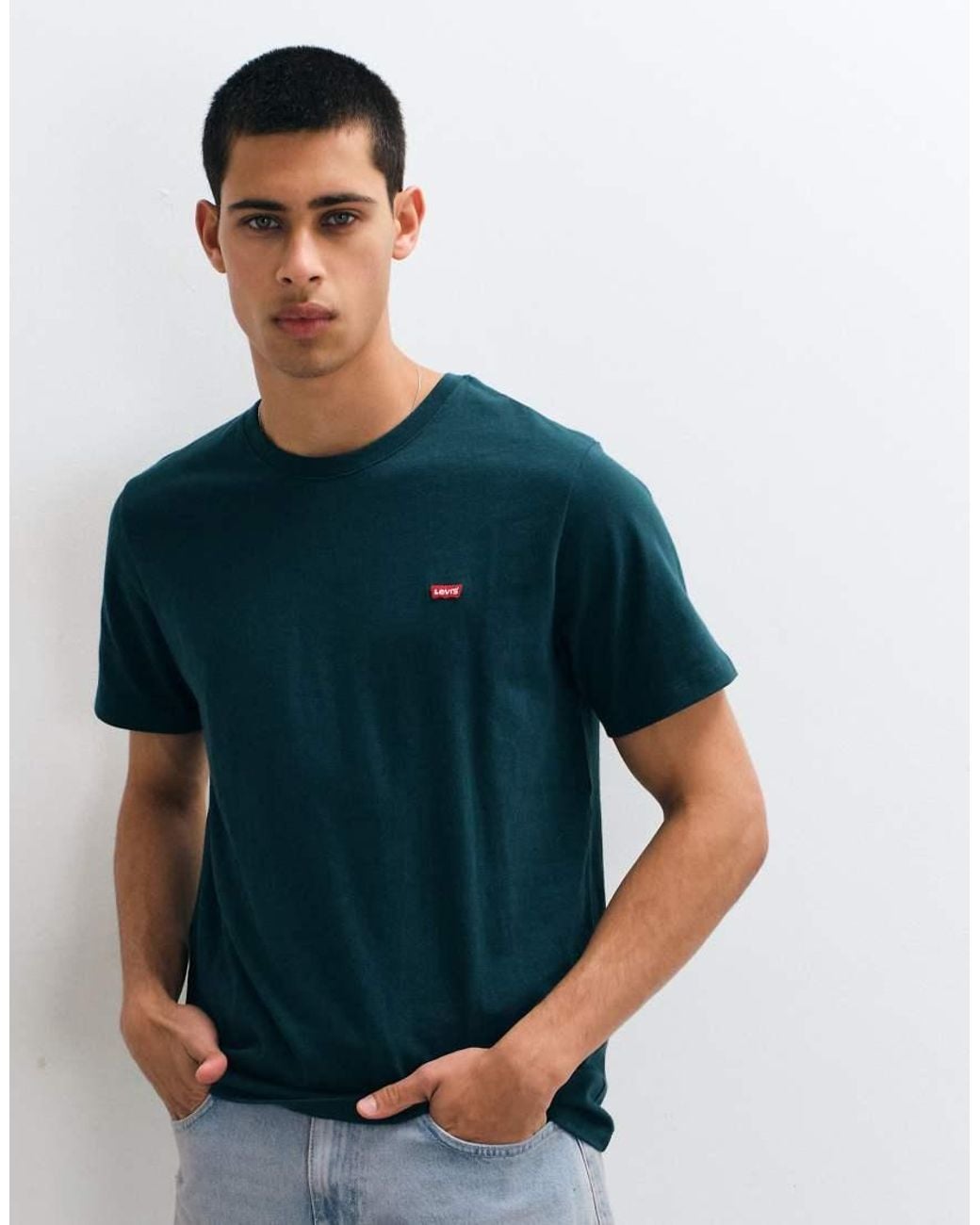Levi's Blue Relaxed Graphic T-shirt for men