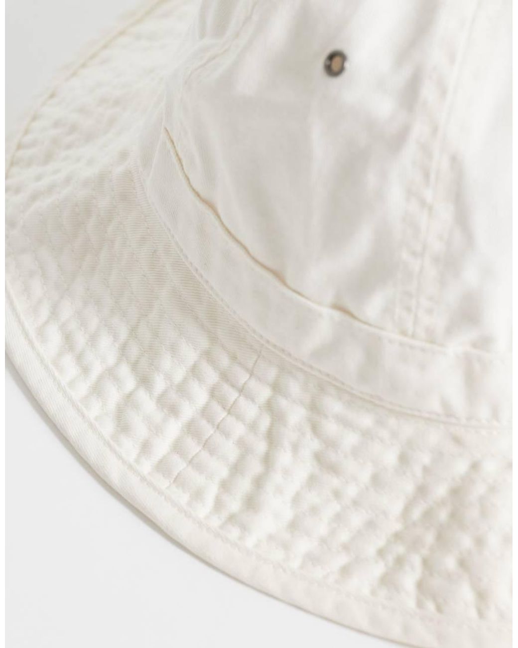 Polo Ralph Lauren White Yacht Logo Bucket Hat for men