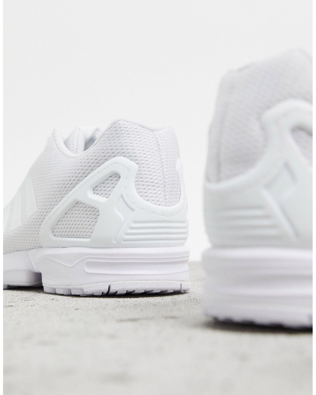 adidas Originals Synthetic Zx Flux in White for Men - Save 17% | Lyst  Australia