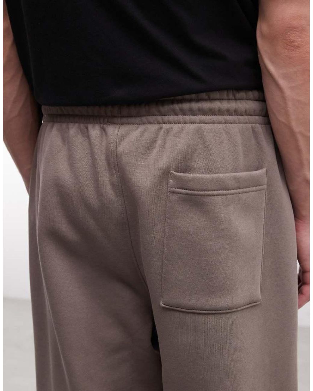 Nike Brown Brooklyn Open Hem joggers for men